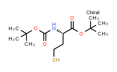 (S)-tert-Butyl 2-((tert-butoxycarbonyl)amino)-4-mercaptobutanoate