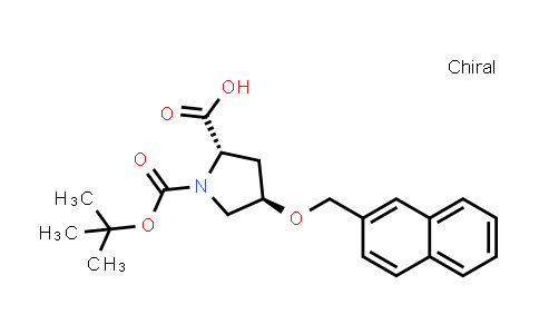 (2S,4R)-1-(tert-Butoxycarbonyl)-4-(naphthalen-2-ylmethoxy)pyrrolidine-2-carboxylic acid