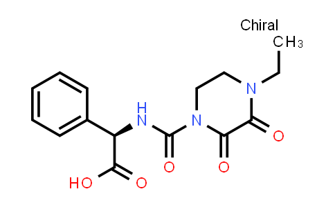 (R)-2-(4-Ethyl-2,3-dioxopiperazine-1-carboxamido)-2-phenylacetic acid