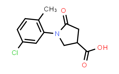 1-(5-Chloro-2-methylphenyl)-5-oxopyrrolidine-3-carboxylic acid