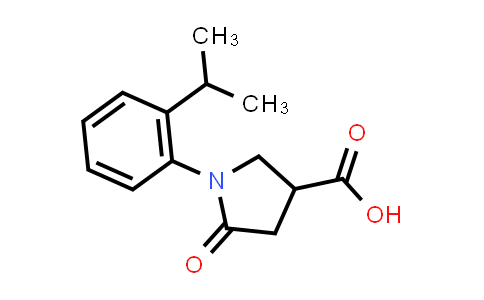 1-(2-Isopropylphenyl)-5-oxopyrrolidine-3-carboxylic acid
