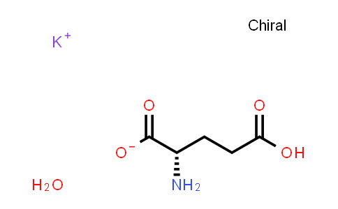 Potassium (S)-2-amino-4-carboxybutanoate hydrate