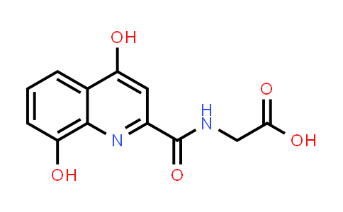 2-(4,8-Dihydroxyquinoline-2-carboxamido)acetic acid