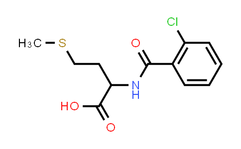 2-(2-Chlorobenzamido)-4-(methylthio)butanoic acid