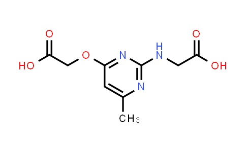 2-((4-(Carboxymethoxy)-6-methylpyrimidin-2-yl)amino)acetic acid