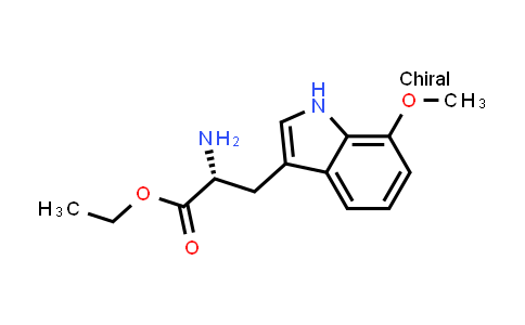 (R)-Ethyl 2-amino-3-(7-methoxy-1H-indol-3-yl)propanoate