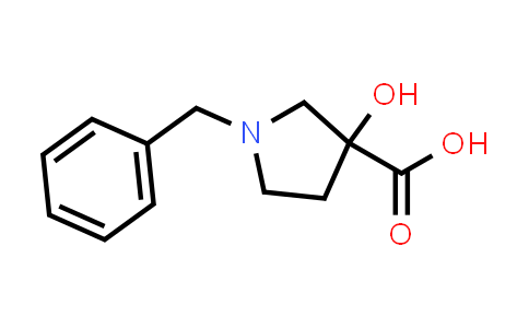 1-Benzyl-3-hydroxypyrrolidine-3-carboxylic acid