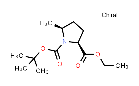 (2S,5S)-1-tert-Butyl 2-ethyl 5-methylpyrrolidine-1,2-dicarboxylate