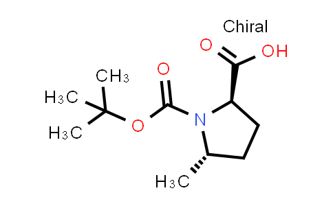 (2R,5S)-1-(tert-Butoxycarbonyl)-5-methylpyrrolidine-2-carboxylic acid