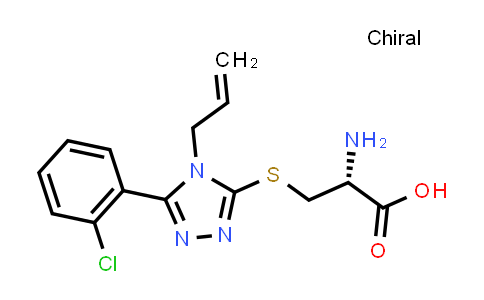 (R)-3-((4-Allyl-5-(2-chlorophenyl)-4H-1,2,4-triazol-3-yl)thio)-2-aminopropanoic acid