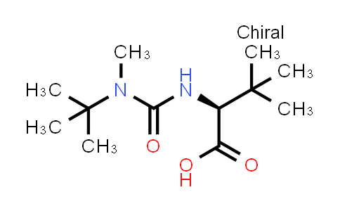 (S)-2-(3-(tert-Butyl)-3-methylureido)-3,3-dimethylbutanoic acid