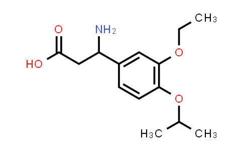 3-Amino-3-(3-ethoxy-4-isopropoxyphenyl)propanoic acid