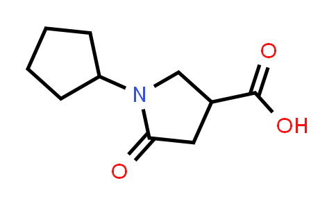 1-Cyclopentyl-5-oxopyrrolidine-3-carboxylic acid