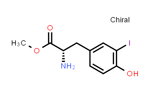(S)-Methyl 2-amino-3-(4-hydroxy-3-iodophenyl)propanoate