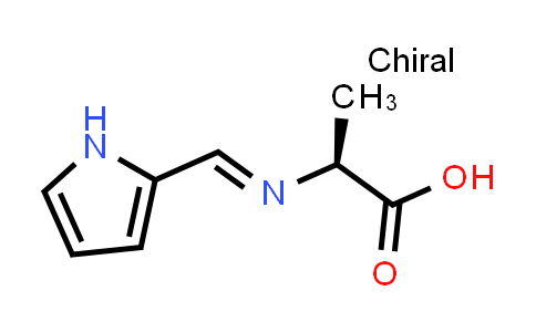 (S)-2-(((1H-Pyrrol-2-yl)methylene)amino)propanoic acid