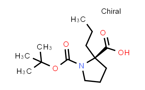 (R)-1-(tert-Butoxycarbonyl)-2-propylpyrrolidine-2-carboxylic acid