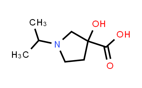 3-Hydroxy-1-isopropylpyrrolidine-3-carboxylic acid