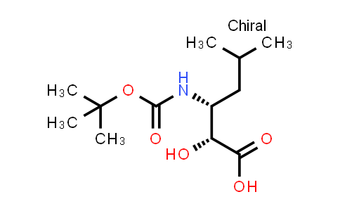 (2R,3R)-3-((tert-Butoxycarbonyl)amino)-2-hydroxy-5-methylhexanoic acid