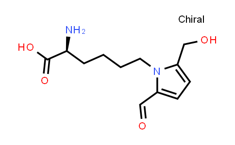 (S)-2-Amino-6-(2-formyl-5-(hydroxymethyl)-1H-pyrrol-1-yl)hexanoic acid
