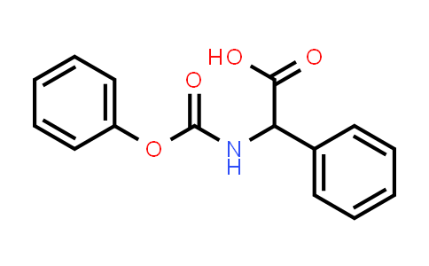 2-((Phenoxycarbonyl)amino)-2-phenylacetic acid