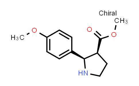 cis-Methyl 2-(4-methoxyphenyl)pyrrolidine-3-carboxylate