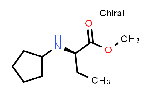 (R)-Methyl 2-(cyclopentylamino)butanoate