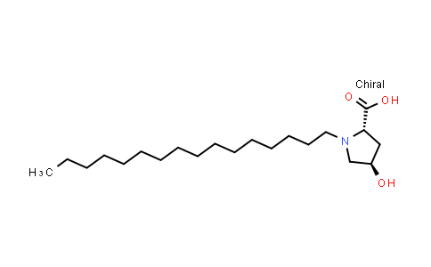 (2S,4R)-1-Hexadecyl-4-hydroxypyrrolidine-2-carboxylic acid
