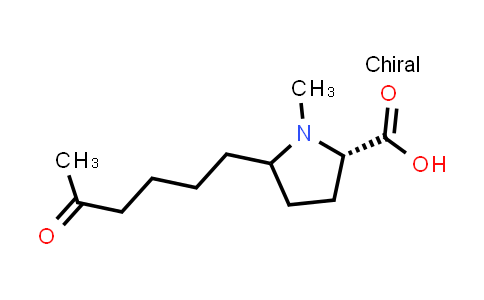 (2S)-1-Methyl-5-(5-oxohexyl)pyrrolidine-2-carboxylic acid