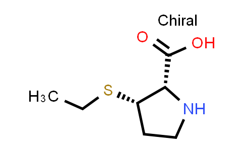 (2S,3S)-3-(Ethylthio)pyrrolidine-2-carboxylic acid