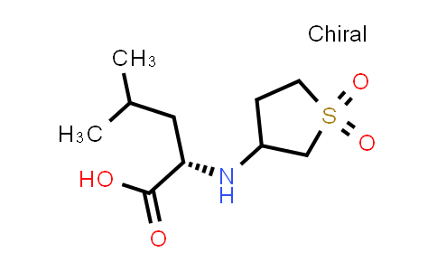 (2S)-2-((1,1-Dioxidotetrahydrothiophen-3-yl)amino)-4-methylpentanoic acid