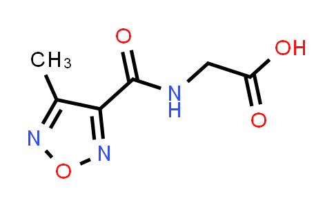 2-(4-Methyl-1,2,5-oxadiazole-3-carboxamido)acetic acid