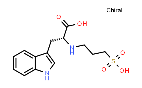 (R)-3-(1H-Indol-3-yl)-2-((3-sulfopropyl)amino)propanoic acid