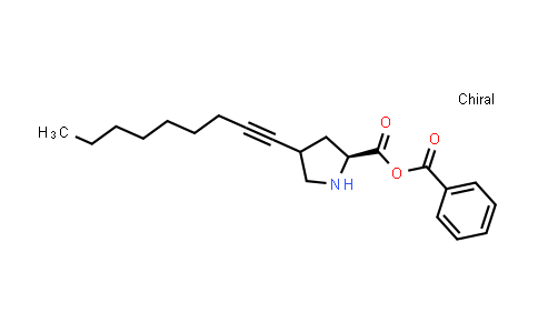 Benzoic (2S)-4-(non-1-yn-1-yl)pyrrolidine-2-carboxylic anhydride
