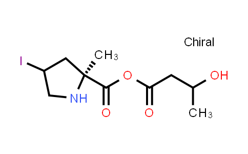 3-Hydroxybutanoic (2S)-4-iodo-2-methylpyrrolidine-2-carboxylic anhydride