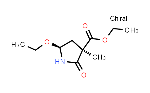 (3R,5S)-Ethyl 5-ethoxy-3-methyl-2-oxopyrrolidine-3-carboxylate