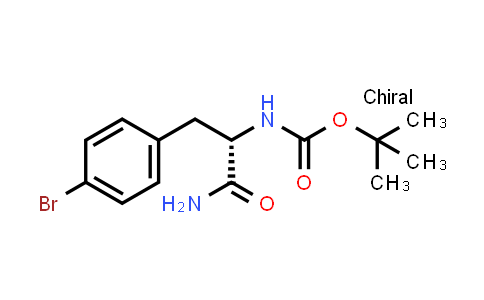 (S)-tert-Butyl (1-amino-3-(4-bromophenyl)-1-oxopropan-2-yl)carbamate