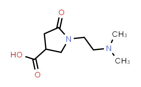 1-(2-(Dimethylamino)ethyl)-5-oxopyrrolidine-3-carboxylic acid
