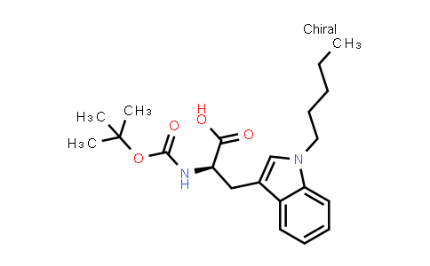 (R)-2-((tert-Butoxycarbonyl)amino)-3-(1-pentyl-1H-indol-3-yl)propanoic acid