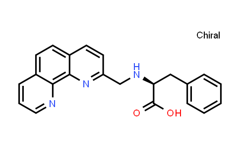 (S)-2-(((1,10-Phenanthrolin-2-yl)methyl)amino)-3-phenylpropanoic acid