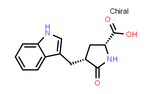 (2R,4R)-4-((1H-Indol-3-yl)methyl)-5-oxopyrrolidine-2-carboxylic acid