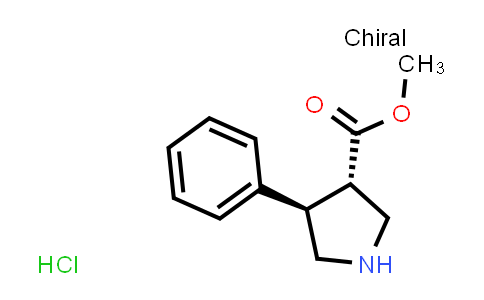 Methyl trans-4-phenylpyrrolidine-3-carboxylate hydrochloride