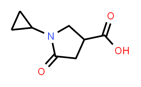 1-Cyclopropyl-5-oxopyrrolidine-3-carboxylic acid