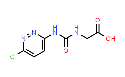 2-(3-(6-Chloropyridazin-3-yl)ureido)acetic acid