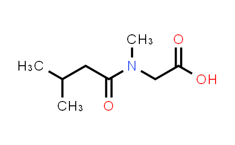 2-(N,3-Dimethylbutanamido)acetic acid