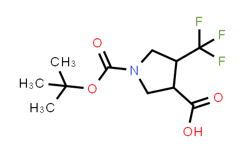 1-(tert-Butoxycarbonyl)-4-(trifluoromethyl)pyrrolidine-3-carboxylic acid