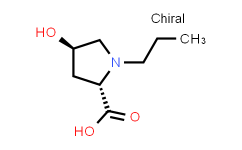 (2S,4R)-4-Hydroxy-1-propylpyrrolidine-2-carboxylic acid