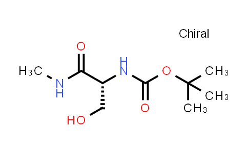(R)-tert-Butyl (3-hydroxy-1-(methylamino)-1-oxopropan-2-yl)carbamate