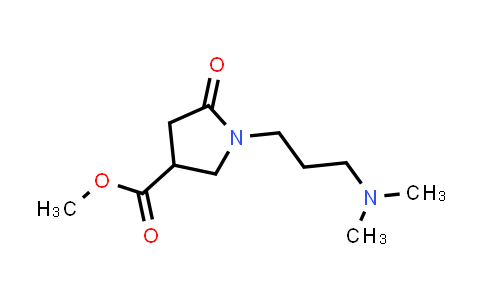Methyl 1-(3-(dimethylamino)propyl)-5-oxopyrrolidine-3-carboxylate