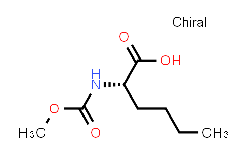 (S)-2-((Methoxycarbonyl)amino)hexanoic acid