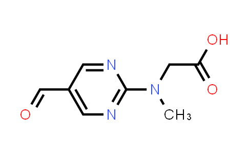 2-((5-Formylpyrimidin-2-yl)(methyl)amino)acetic acid
